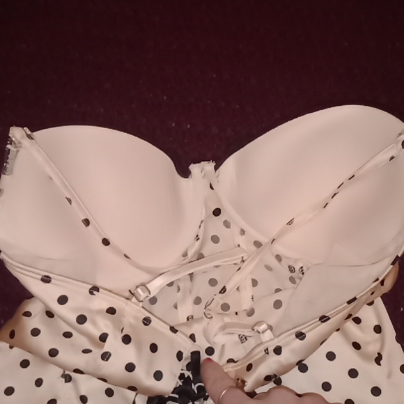 VS Polka Dot Vintage Corset Top - Picture 6 of 6